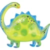 GINGER RAY Balon Dino Foliowy 81X68Cm Zielony Hot