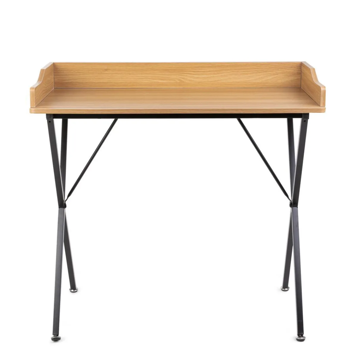 HOMLA Biurko Veni Naturalne 90X50X84Cm Naturalny Outlet