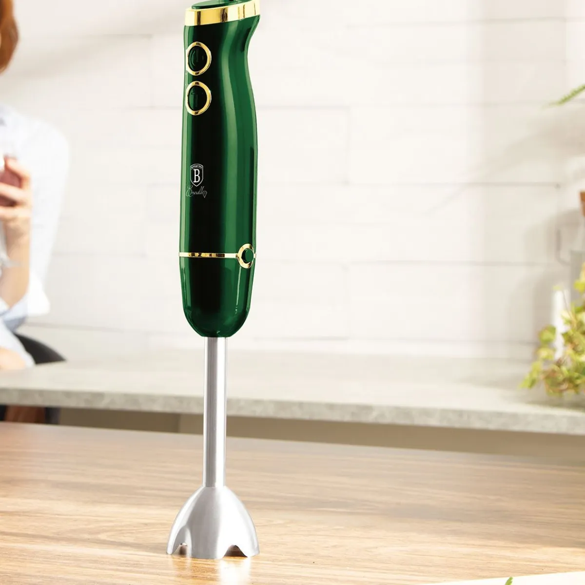 BERLINGER HAUS Blender Emerald Reczny 500 W Zielony Outlet