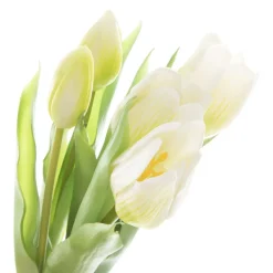 HOMLA Bukiet Kwiatow Liten Tulipany Biale 31 Cm Bialy Sale