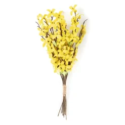 HOMLA Bukiet Kwiatow Rumena Forsycja 70 Cm Clearance