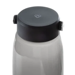 HOMLA Butelka Emoji Czarna Z Kwiatkami 1,2 L New