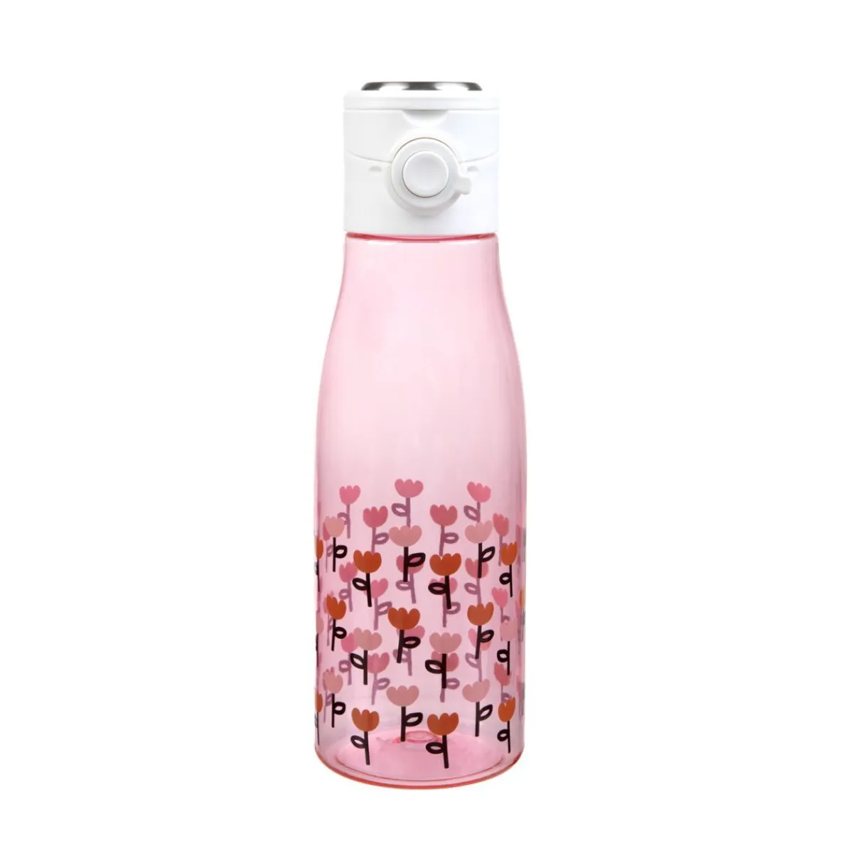 HOMLA Butelka Melbi Rozowa W Kwiaty 0,7 L New