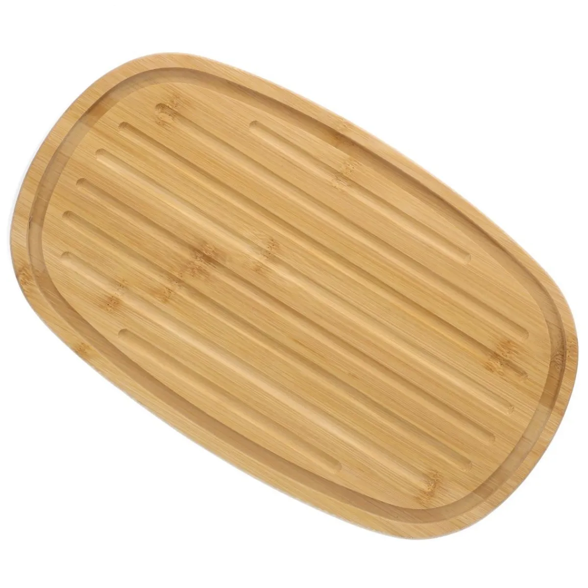 HOMLA Chlebak Nores Z Bambusowa Pokrywka 37X22X14 Cm Bezowy Outlet