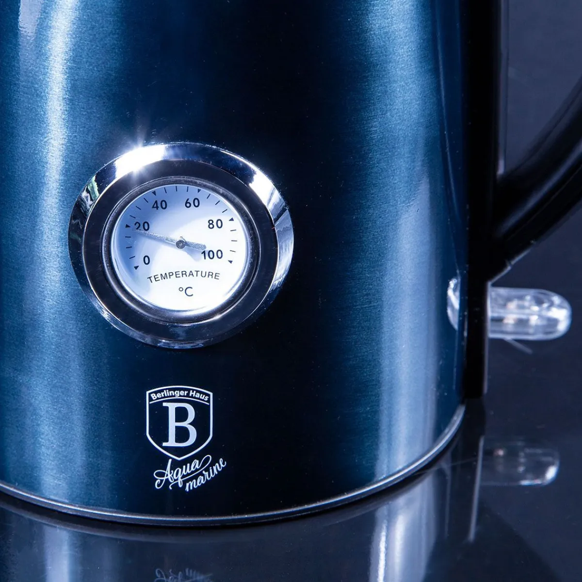 BERLINGER HAUS Czajnik Elektryczny Aquamarine Z Termometrem 1,7 L Niebieski Clearance