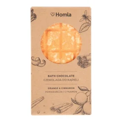 HOMLA Czekolada Musujaca Bath Chocolate Orange & Cinnamon Pomarancza I Cynamon Best
