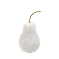 HOMLA Dekoracja Stojaca Marble Gruszka Marmurowa 7X7X12 Cm Best