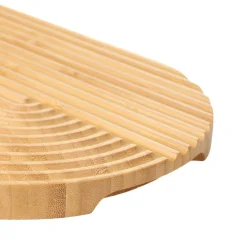 HOMLA Deska Bambou Owalna Ze Zlobieniami 34,5X18,7Cm Best