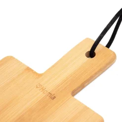 HOMLA Deska Bambou Z Nozykiem Do Sera 38X15Cm Naturalny Outlet