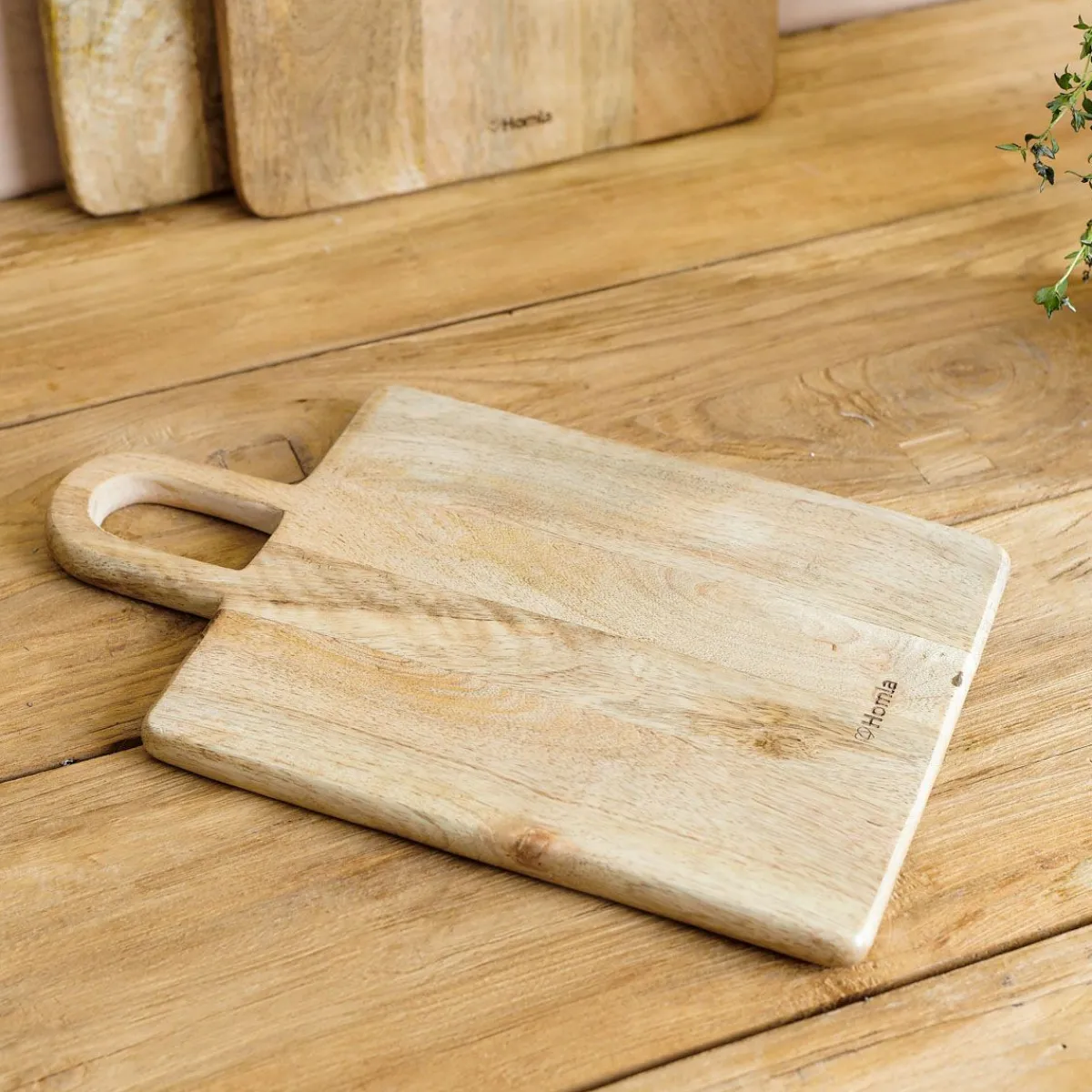 HOMLA Deska Venja Mango Z Uchwytem S 32,5X20 Cm Naturalny Clearance