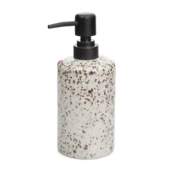 HOMLA Dozownik Amity Ceramiczny Bezowy 7.6X7.6X 18 Cm Discount