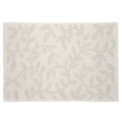 HOMLA Dywanik Lazienkowy Chelli Zakardowy Bezowy W Listki 50X70Cm Clearance