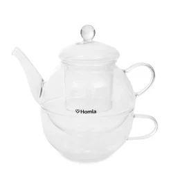 HOMLA Dzbanek Aror Z Filizanka 0,5 L Przezroczysty Sale