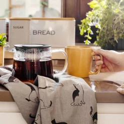 HOMLA Dzbanek Milbo Z Zaparzaczem Do Kawy I Herbaty 1 L Przezroczysty Outlet
