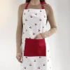 HOMLA Fartuch Kuchenny Cherrine W Wisnie 60X80 Cm Hot