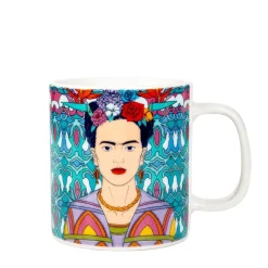 HOMLA Filizanka Frida Kahlo Ze Spodkiem Turkusowa 0,2 L Best