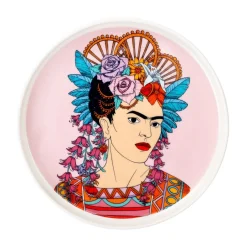 HOMLA Filizanka Frida Kahlo Ze Spodkiem Fioletowa 0,2 L New
