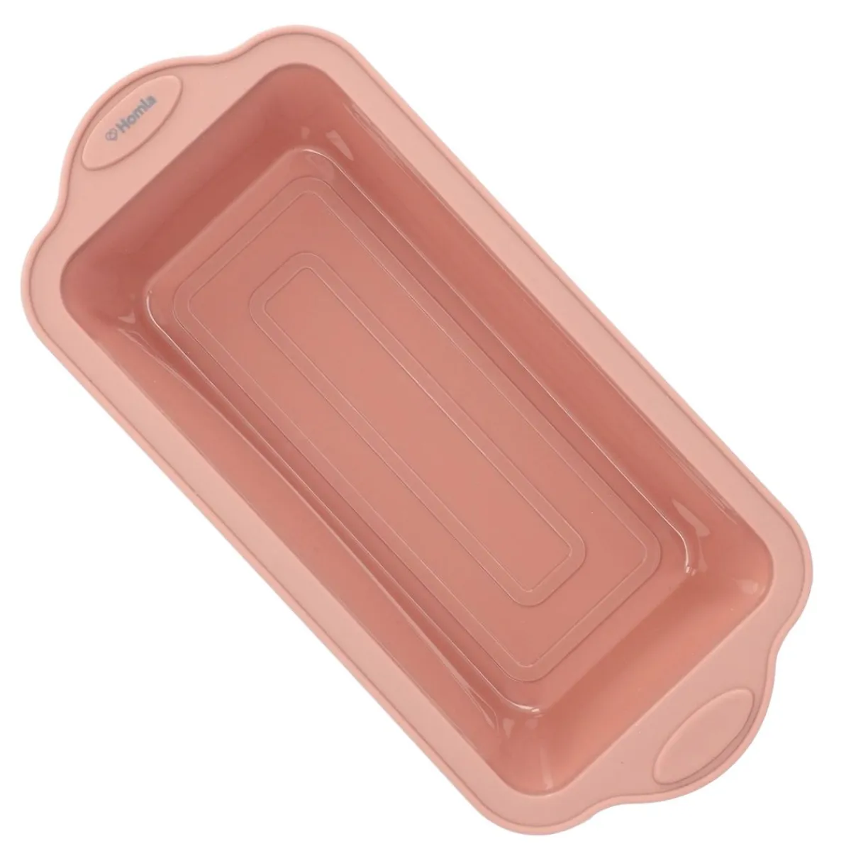 HOMLA Forma Easy Bake Prostokatna Silikonowa 30X14 Cm Rozowy