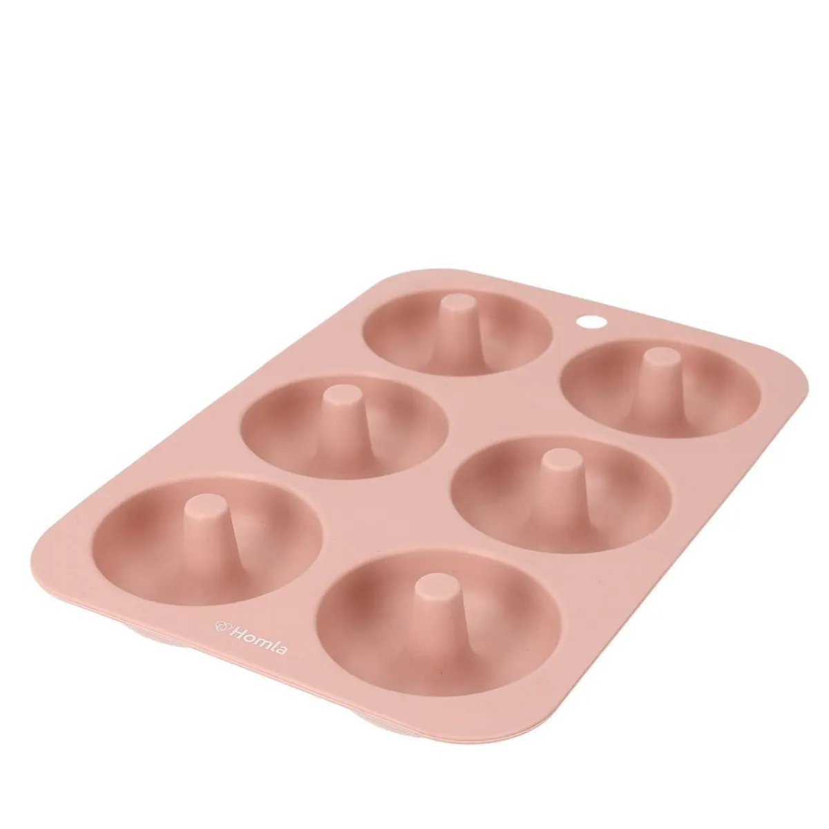 HOMLA Forma Easy Bake Silikonowa Na Donuty 26X18 Cm Rozowy Sale