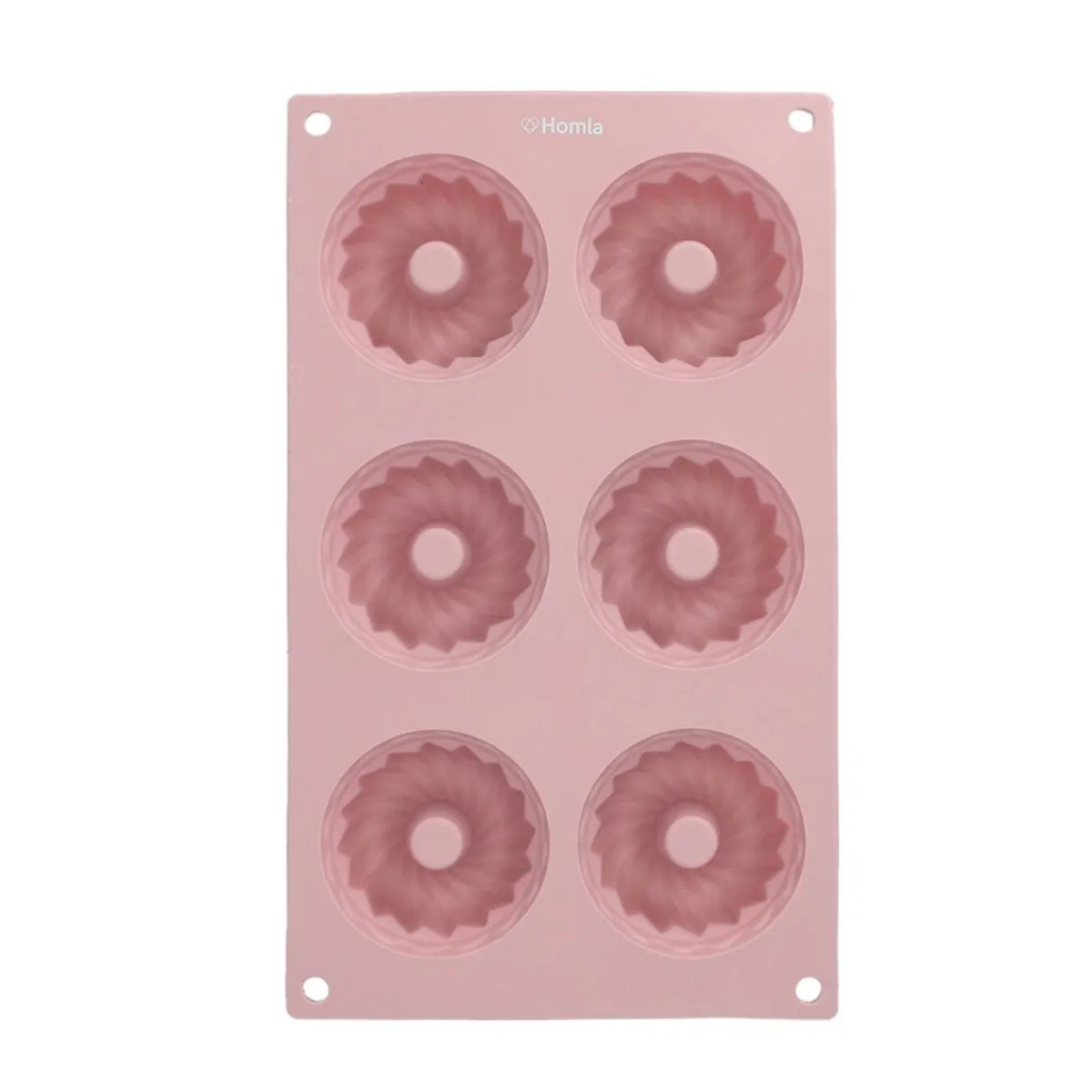 HOMLA Forma Easy Bake Silikonowa Na Babki 17X28 Cm Rozowy Clearance