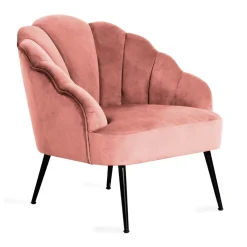 HOMLA Fotel Ariel 65X71X76 Cm Rozowy Best