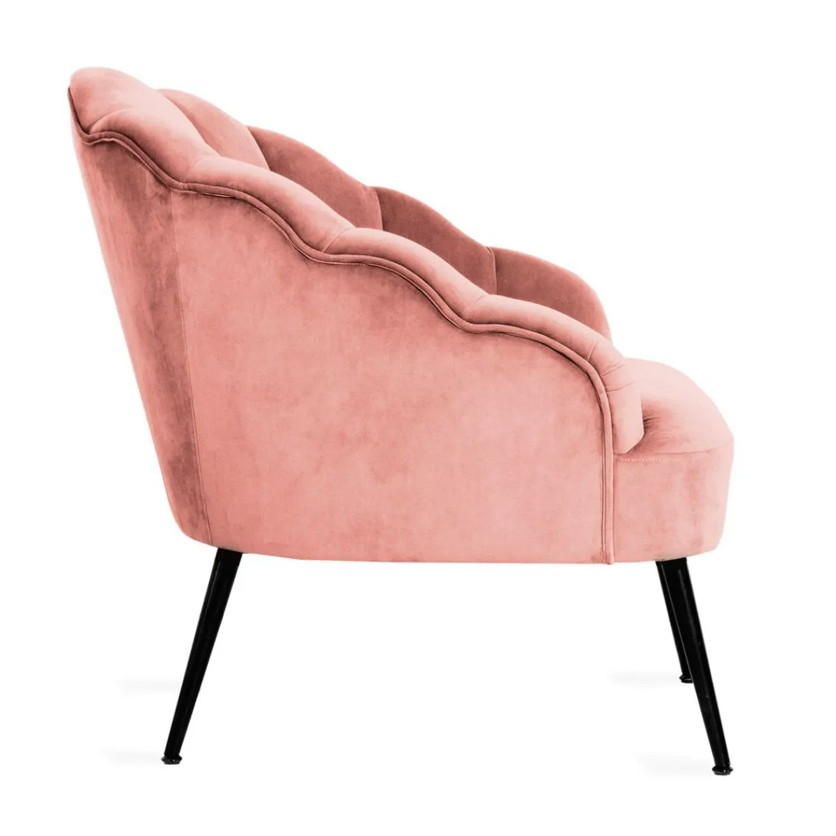 HOMLA Fotel Ariel 65X71X76 Cm Rozowy Best