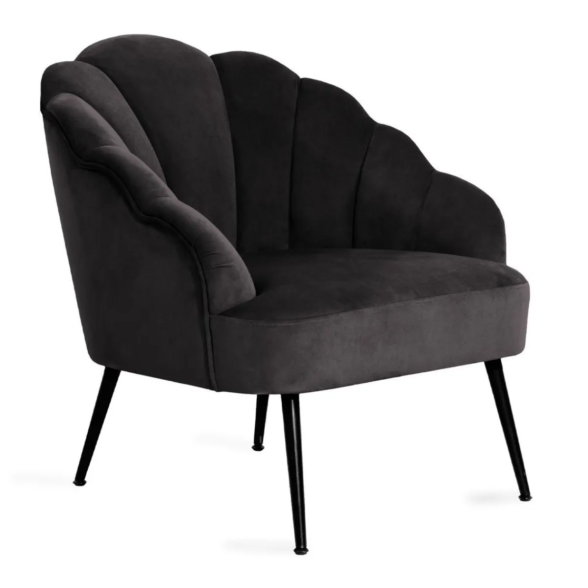 HOMLA Fotel Ariel 65X71X76 Cm Czarny Clearance