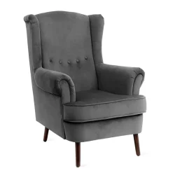 HOMLA Fotel Fossby 86X85X108 Cm Szary New