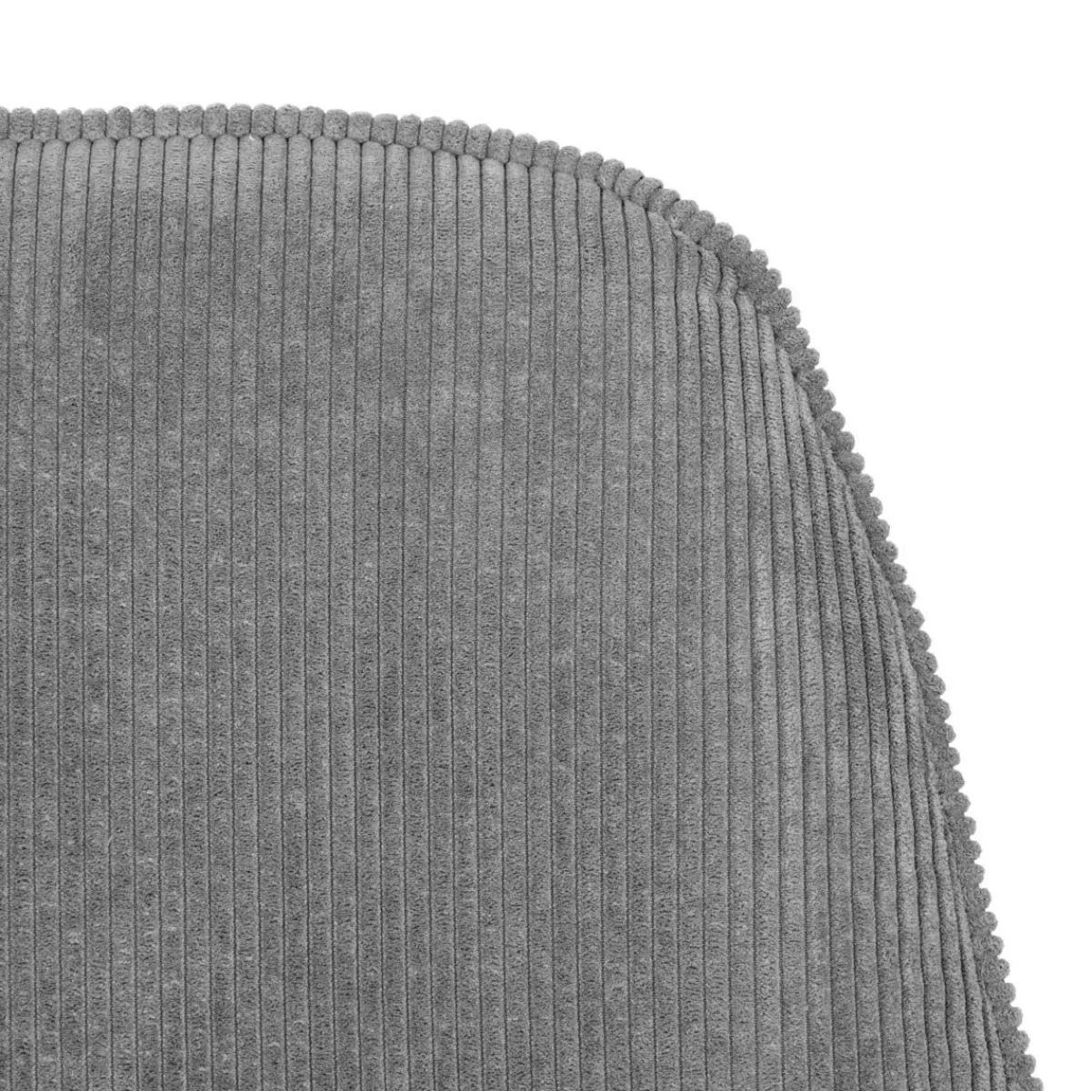 HOMLA Fotel Lunaire Obrotowy W Tkaninie Teddy Boucle Szary 86X76X87 Cm Clearance