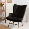 HOMLA Fotel Moss Bujany 72X73X92 Cm Czarny Best