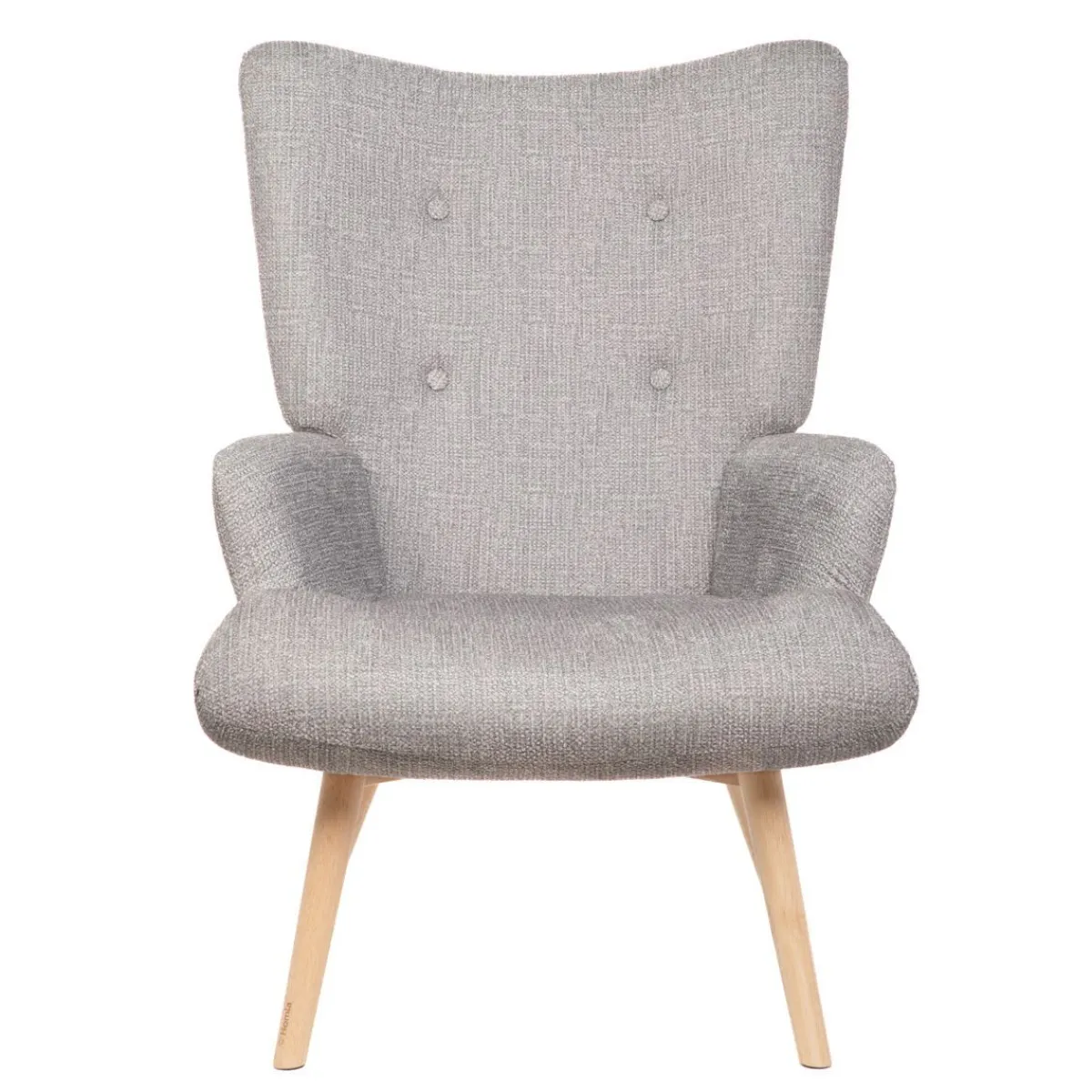 HOMLA Fotel Moss Pop W Tkaninie Ciemnobezowy 72X73X96Cm Hot