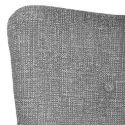 HOMLA Fotel Moss Pop W Tkaninie Szary 72X73X96Cm Outlet