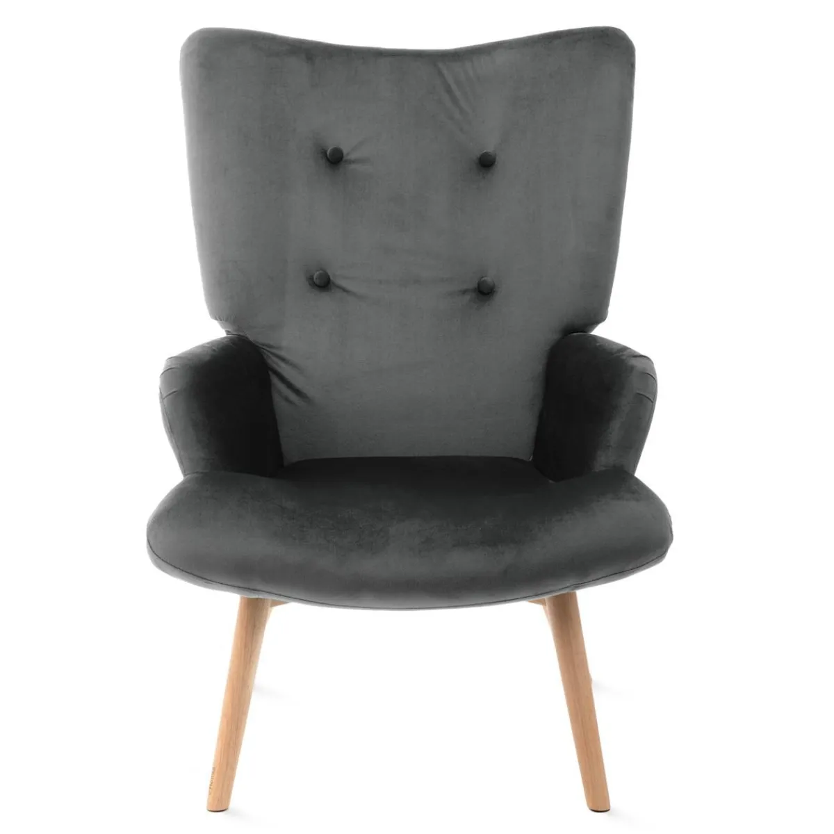 HOMLA Fotel Moss 70X95Cm Szary Hot