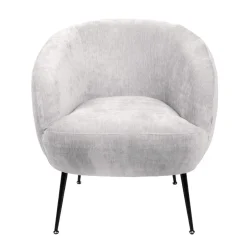 HOMLA Fotel Pallstol Szenilowy Szary 72X70X74Cm Sale