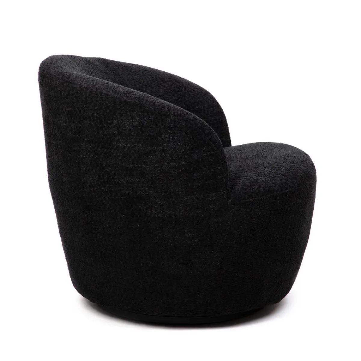 HOMLA Fotel Svingen Obrotowy Czarny 65.5X77X69Cm Discount