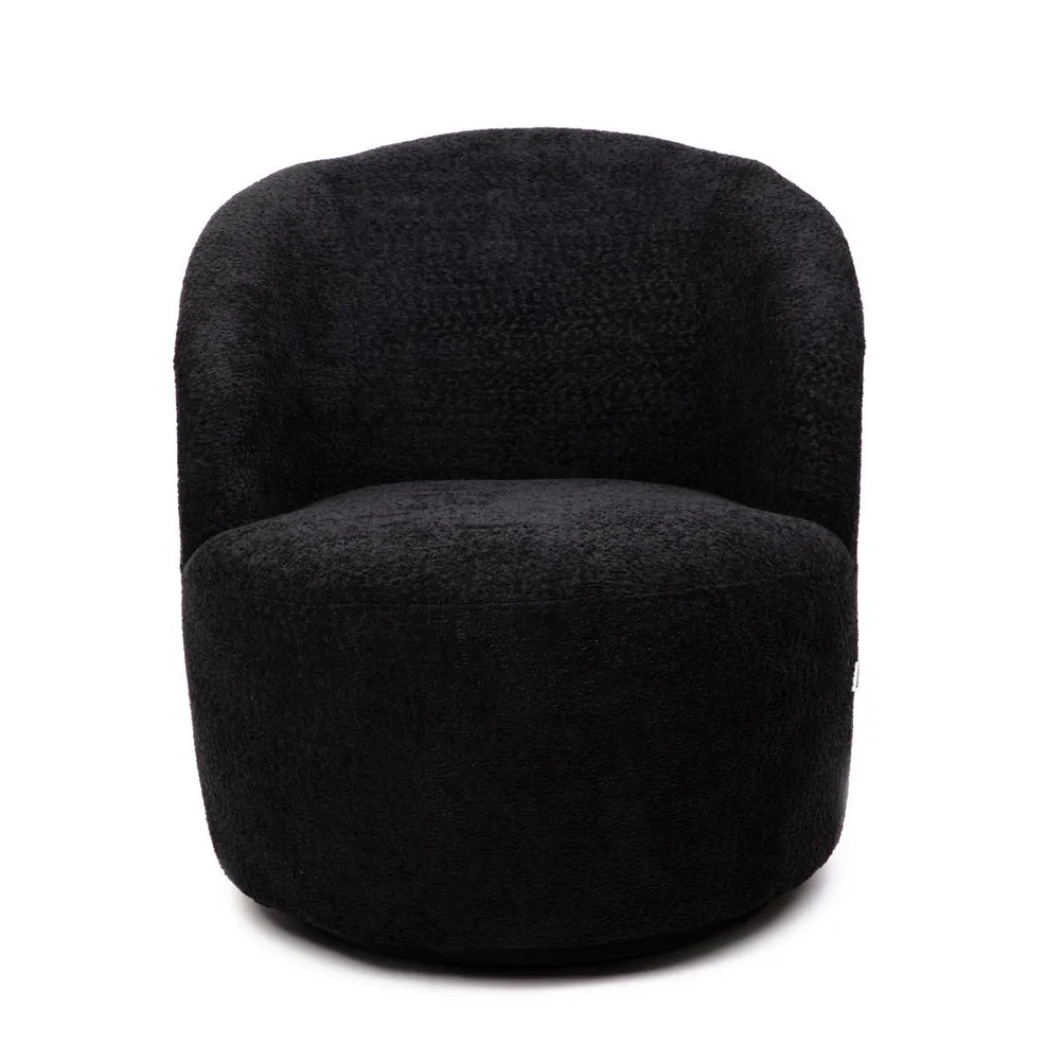 HOMLA Fotel Svingen Obrotowy Czarny 65.5X77X69Cm Discount