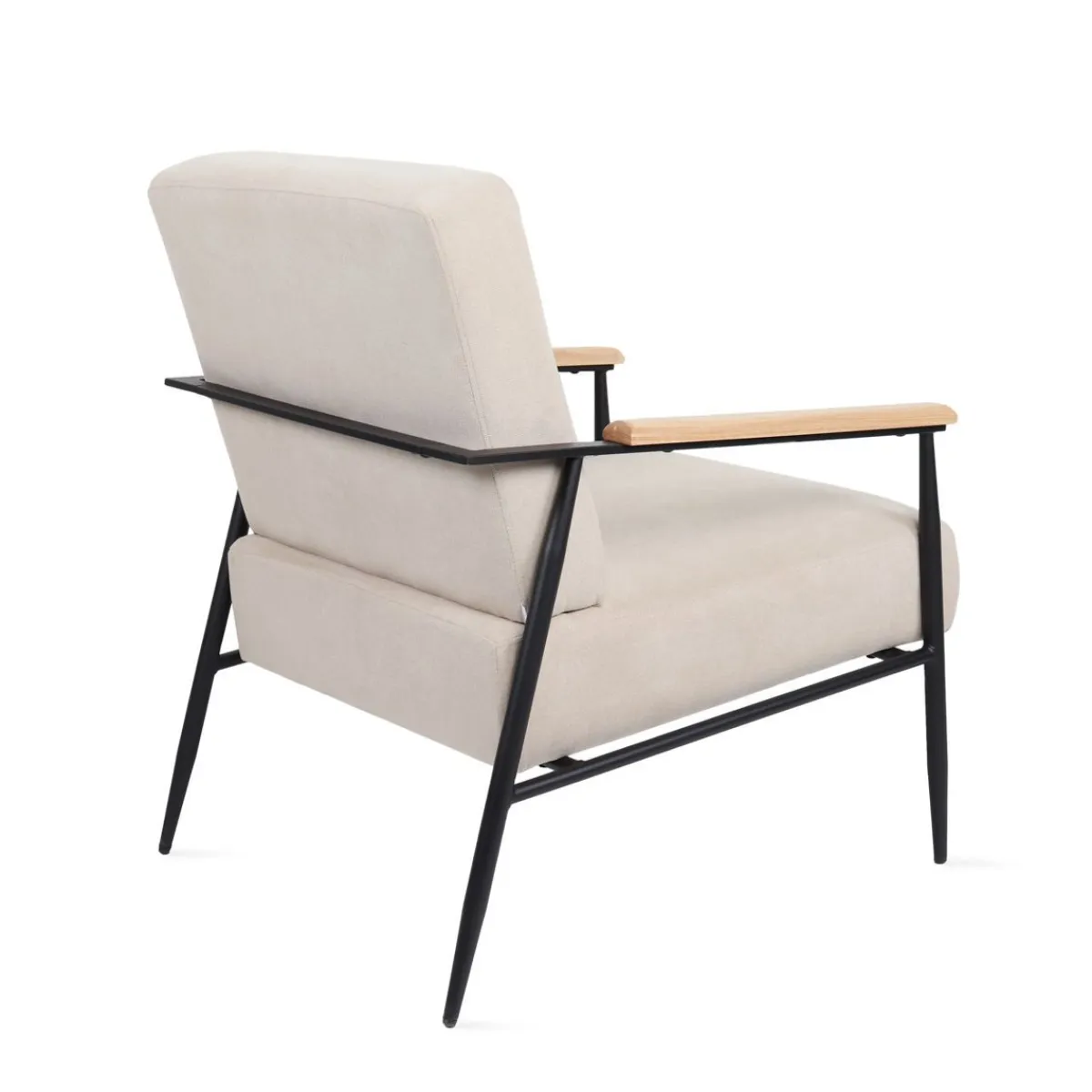 HOMLA Fotel Veludo 71X70X83 Cm Bezowy Best
