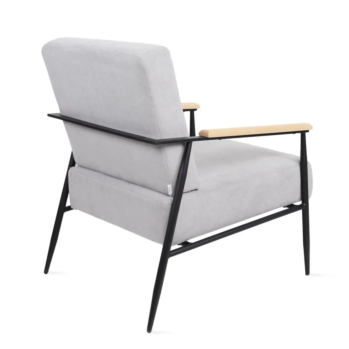 HOMLA Fotel Veludo 71X70X83 Cm Szary Hot