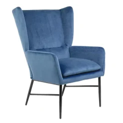 HOMLA Fotel Vinder Granatowy 97X67X73 Cm Hot