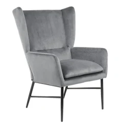 HOMLA Fotel Vinder Szary 97X67X73 Cm Online