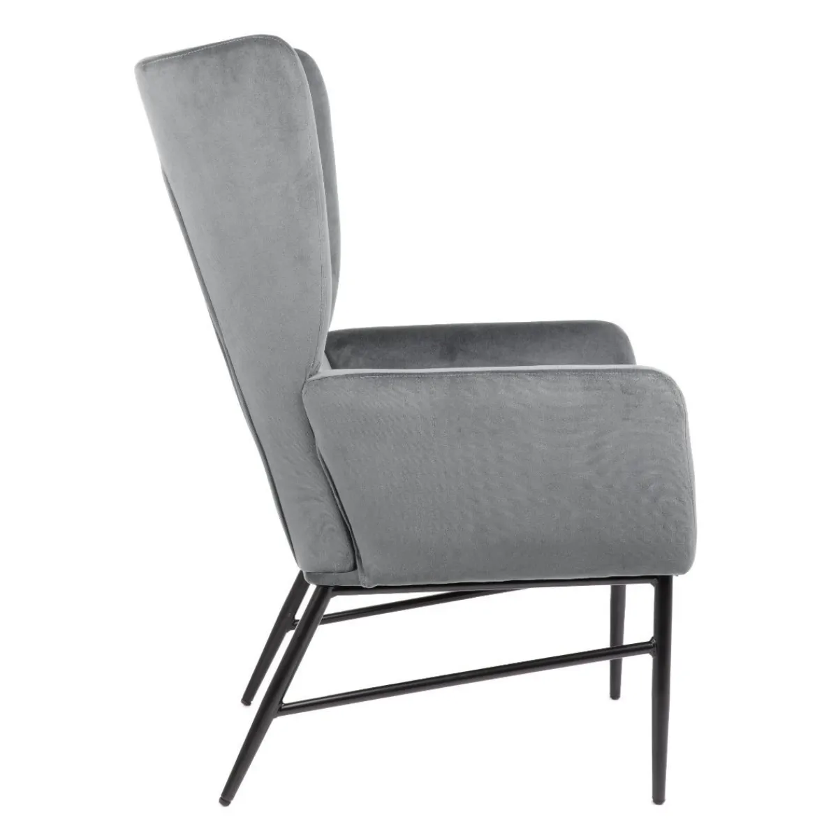 HOMLA Fotel Vinder Szary 97X67X73 Cm Online