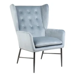 HOMLA Fotel Vinnande Niebieski 97X67X73 Cm Online