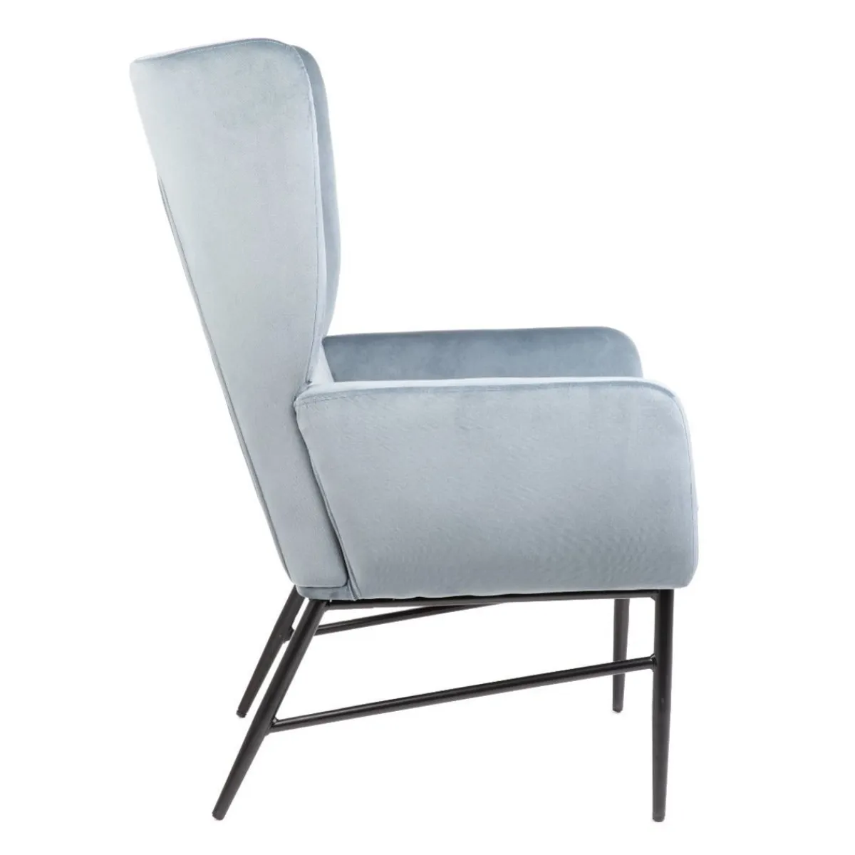 HOMLA Fotel Vinnande Niebieski 97X67X73 Cm Online