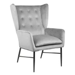 HOMLA Fotel Vinnande Szary 97X67X73 Cm Online