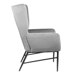 HOMLA Fotel Vinnande Szary 97X67X73 Cm Online