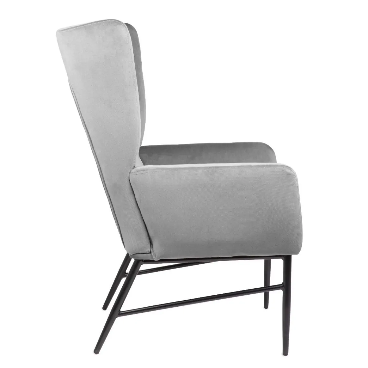 HOMLA Fotel Vinnande Szary 97X67X73 Cm Online