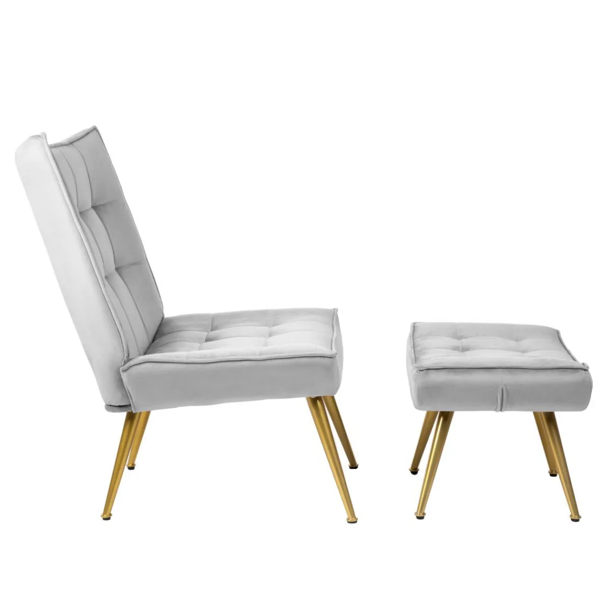 HOMLA Fotel Vinnis 96X69X82 Cm Szary New