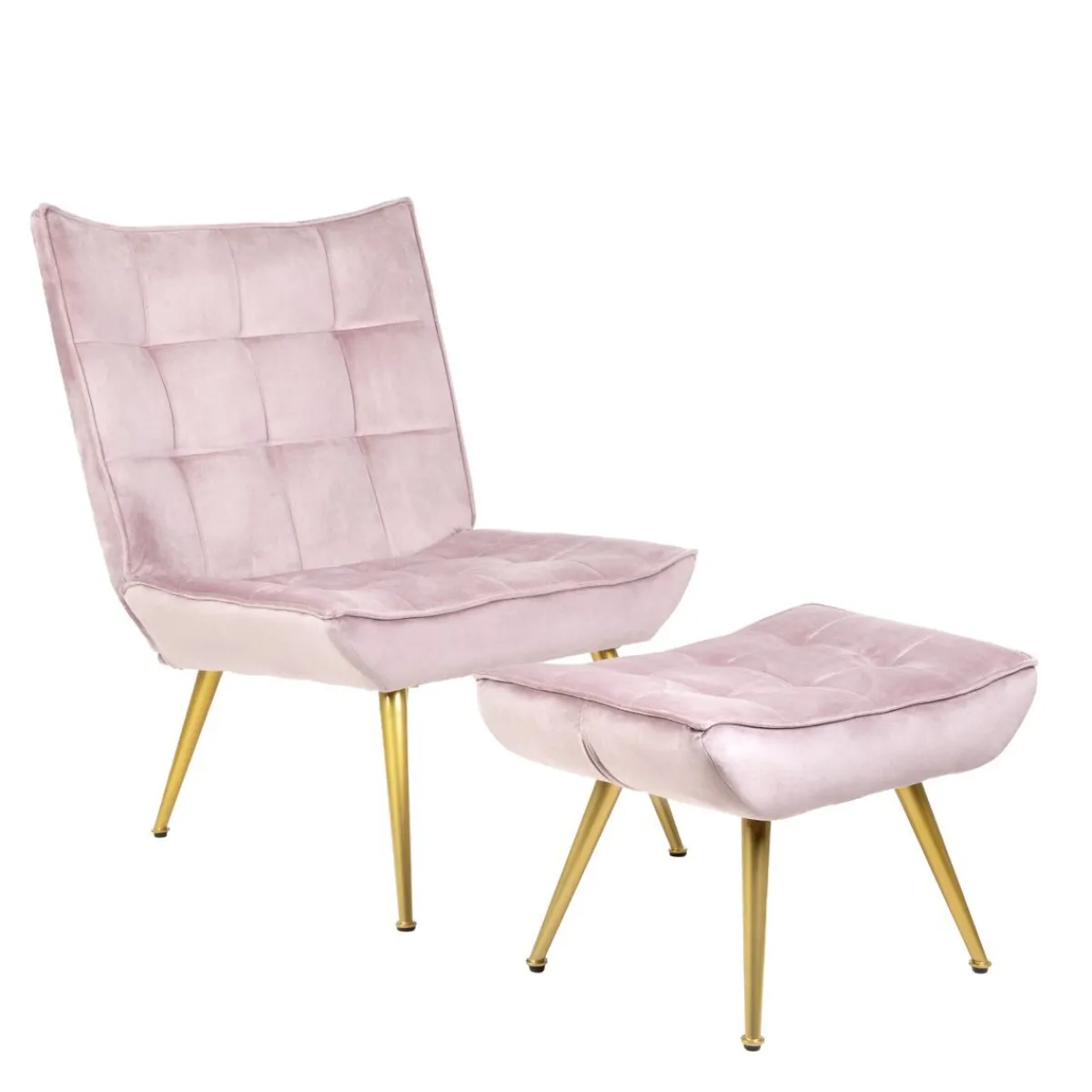 HOMLA Fotel Vinnis 96X69X82 Cm Rozowy Hot