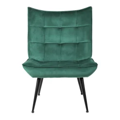 HOMLA Fotel Vinnis Zielony 96X69X82 Cm Hot