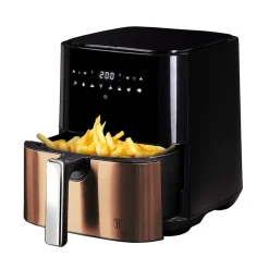 BERLINGER HAUS Frytkownica Black Rose/Monaco Beztluszczowa 1350/1450 W Czarny Hot